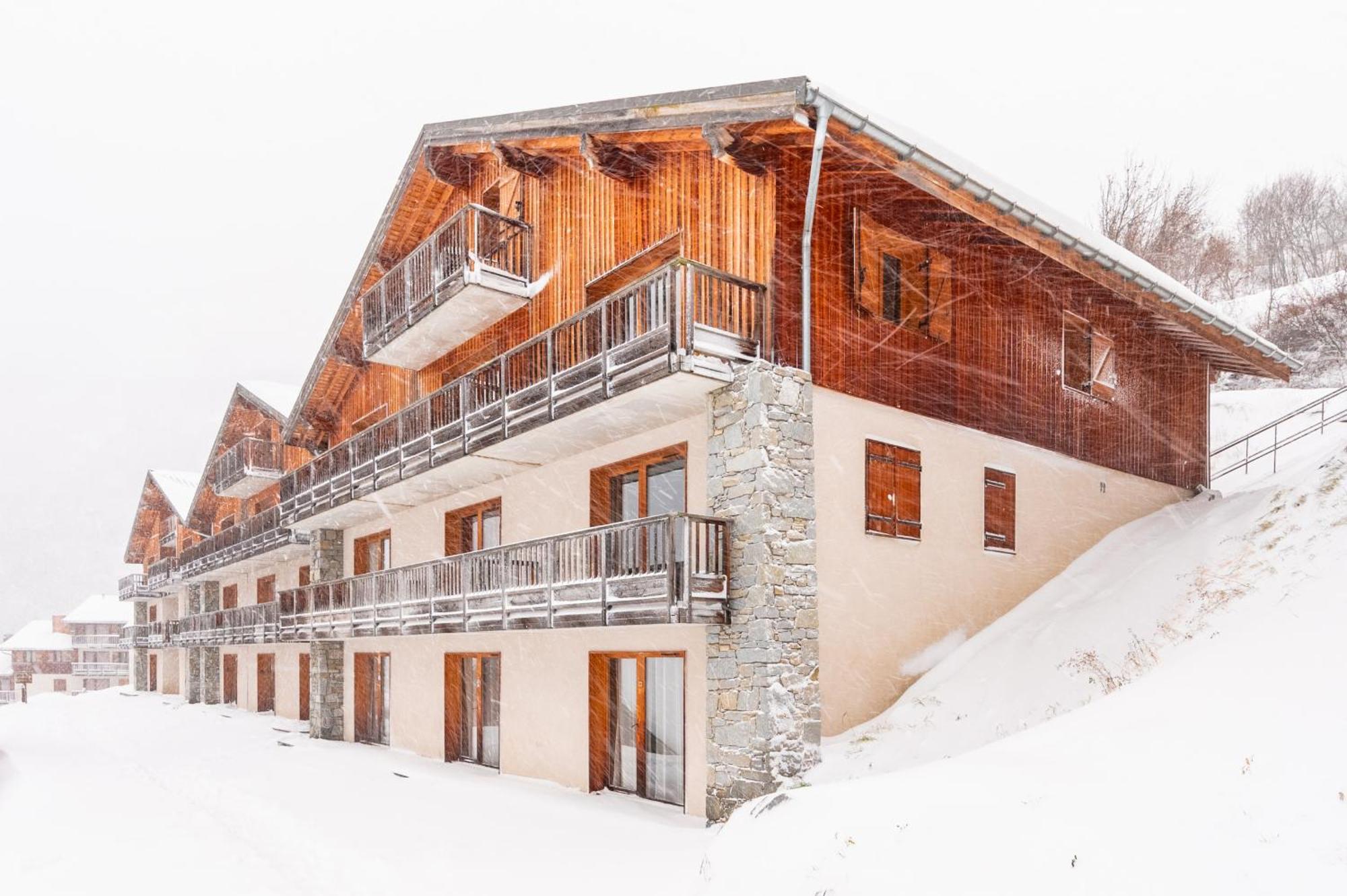 Le Hameau Spa & Piscine Appartement 3 Pieces 6Pers By Alpvision Residences Орель Екстер'єр фото